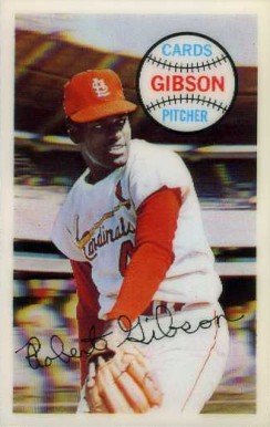 1970 Kellogg's Kelloggs Bob Gibson #71-IP76 Baseball Card