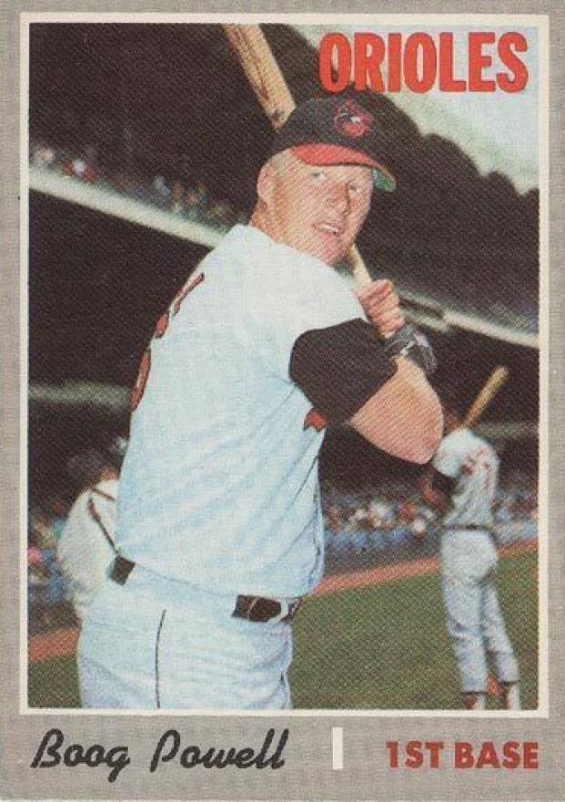 1970 O-Pee-Chee Boog Powell #410 Baseball Card