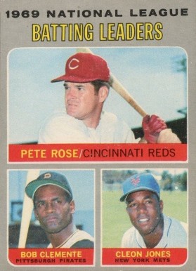 1970 O-Pee-Chee N.L Batting Leaders #61 Baseball Card