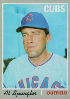1970 Topps Al Spangler #714 Baseball Card