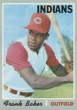 1970 Topps Frank Baker #704 Baseball Card