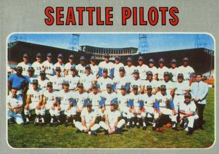 1970 Topps Seattle Pilots Team #713 Baseball Card