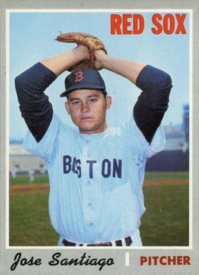 1970 Topps Jose Santiago #708 Baseball Card