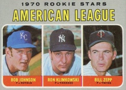 1970 Topps A.L. Rookies #702 Baseball Card
