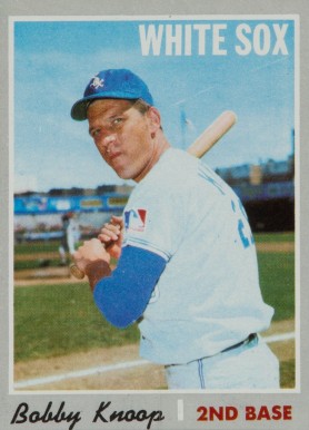 1970 Topps Bobby Knoop #695 Baseball Card