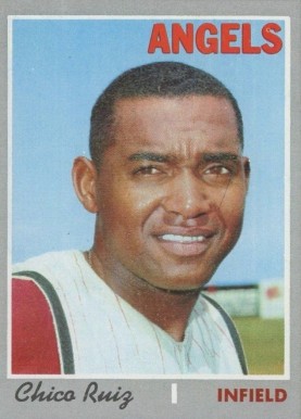 1970 Topps Chico Ruiz #606 Baseball Card