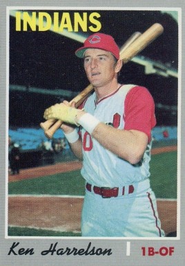 1970 Topps Ken Harrelson #545 Baseball Card