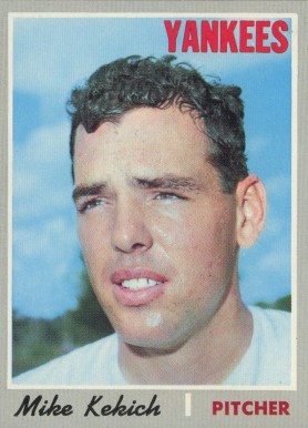 1970 Topps Mike Kekich #536 Baseball Card