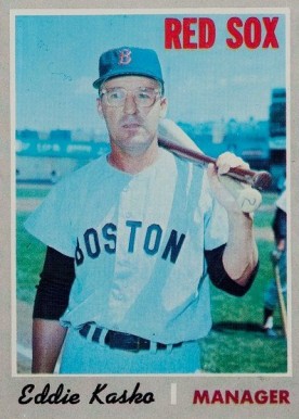 1970 Topps Eddie Kasko #489 Baseball Card