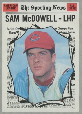 1970 Topps Sam McDowell #469 Baseball Card