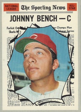 1970 Topps Johnny Bench #464 Baseball Card