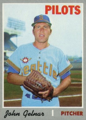 1970 Topps John Gelnar #393 Baseball Card