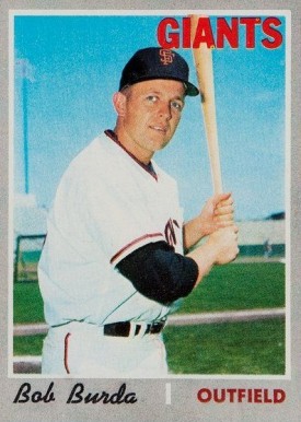 1970 Topps Bob Burda #357 Baseball Card
