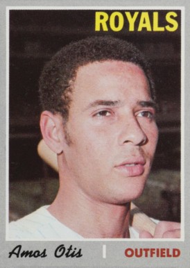 1970 Topps Amos Otis #354 Baseball Card