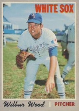 1970 Topps Wilbur Wood #342 Baseball Card