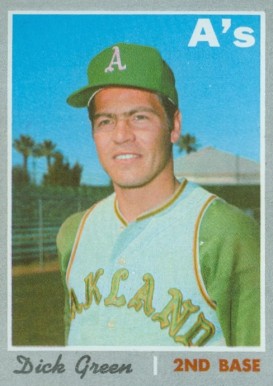 1970 Topps Dick Green #311 Baseball Card