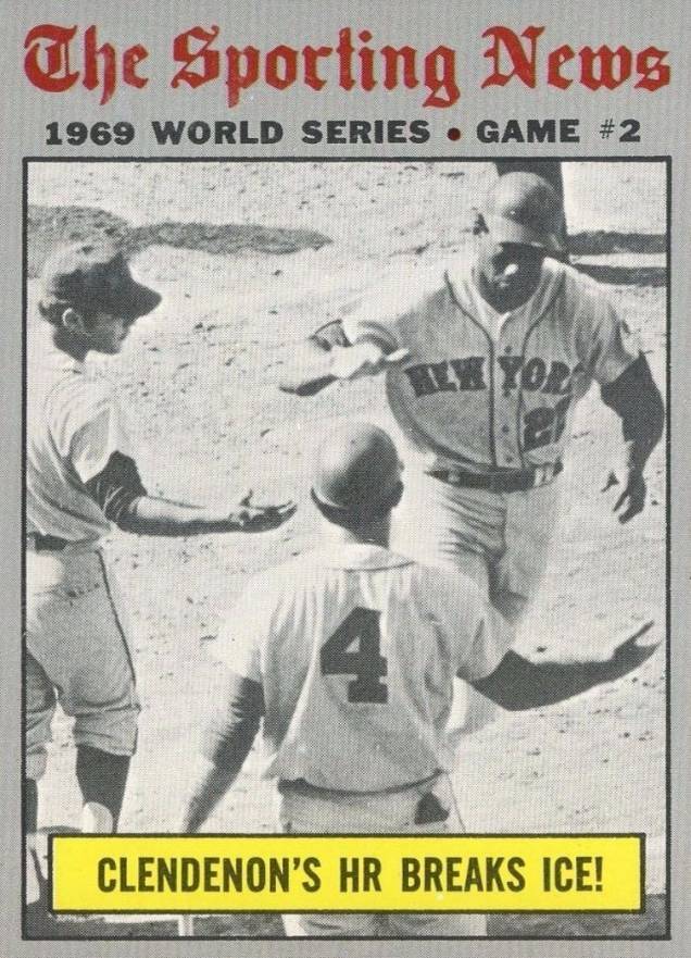 1970 Topps World Series Game 2 #306 Baseball Card