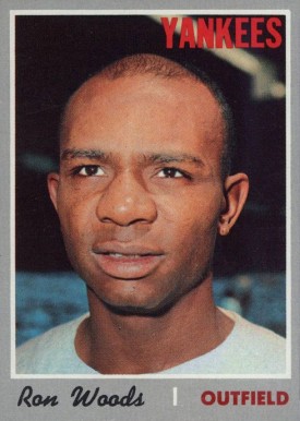 1970 Topps Ron Woods #253 Baseball Card