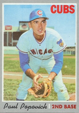 1970 Topps Paul Popovich #258 Baseball Card