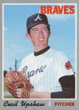 1970 Topps Cecil Upshaw #295 Baseball Card
