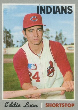 1970 Topps Eddie Leon #292 Baseball Card