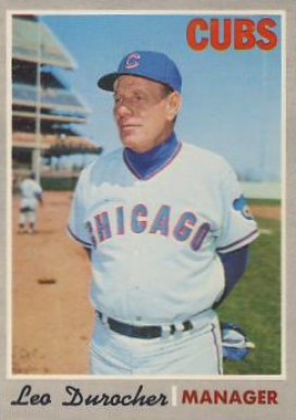 1970 Topps Leo Durocher #291 Baseball Card