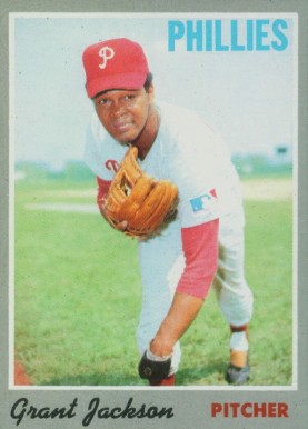 1970 Topps Grant Jackson #6 Baseball Card