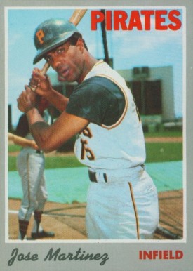 1970 Topps Jose Martinez #8 Baseball Card