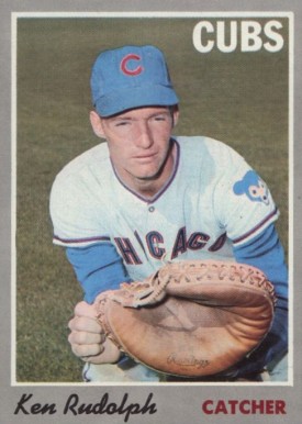1970 Topps Ken Rudolph #46 Baseball Card