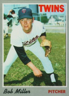 1970 Topps Bob Miller #47 Baseball Card