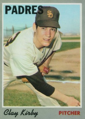 1970 Topps Clay Kirby #79 Baseball Card