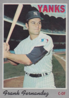 1970 Topps Frank Fernandez #82 Baseball Card