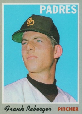 1970 Topps Frank Reberger #103 Baseball Card