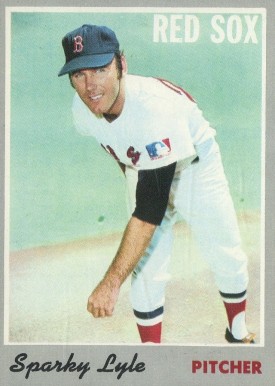1970 Topps Sparky Lyle #116 Baseball Card