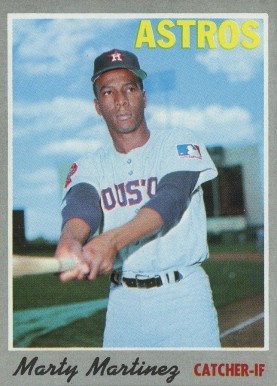 1970 Topps Marty Martinez #126 Baseball Card