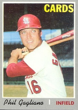 1970 Topps Phil Gagliano #143 Baseball Card