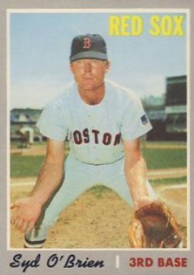1970 Topps Syd O'Brien #163 Baseball Card