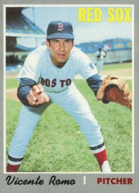 1970 Topps Vicente Romo #191 Baseball Card