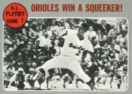 1970 Topps A.L.C.S. Game 1 #199 Baseball Card