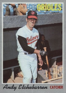 1970 Topps Andy Etchebarren #213 Baseball Card