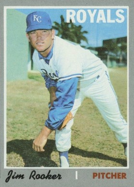 1970 Topps Jim Rooker #222 Baseball Card