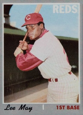 1970 Topps Lee May #225 Baseball Card