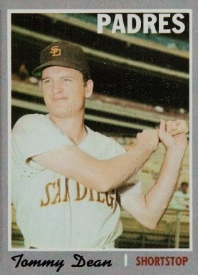 1970 Topps Tommy Dean #234 Baseball Card