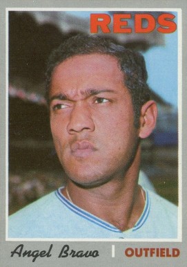 1970 Topps Angel Bravo #283 Baseball Card