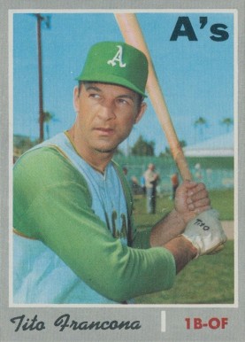 1970 Topps Tito Francona #663 Baseball Card