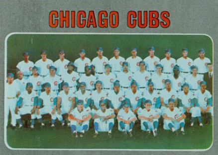 1970 Topps Chicago Cubs Team #593 Baseball Card
