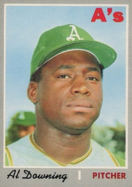 1970 Topps Al Downing #584 Baseball Card