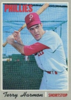 1970 Topps Terry Harmon #486 Baseball Card