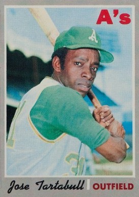 1970 Topps Jose Tartabull #481 Baseball Card