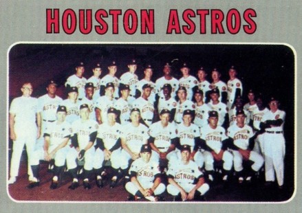 1970 Topps Houston Astros Team #448 Baseball Card